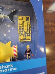 Animal Planet Deep Sea Yellow Submarine and Sea Life Toy RARE!