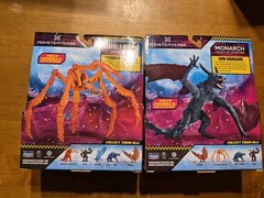 LOT 2 MonsterVerse Godzilla Kong Monarch Legacy Monsters ION DRAGON & TITANUS