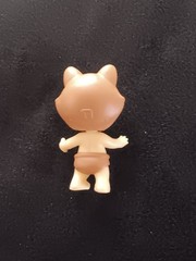 Vintage Rose O’Neill Kewpie Doll Raccoon Hat Figure 2″ PVC Miniature Toy Rare