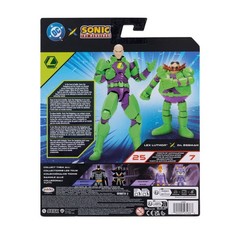 Dr EggMan and Lex Luthor 5″ + 2.5″ 2pk Action Fig. Sonic x DC Jakks Pacific