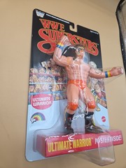 Mattel LJN WWE Superstars ULTIMATE WARRIOR Black Card Chase Target exclusive new