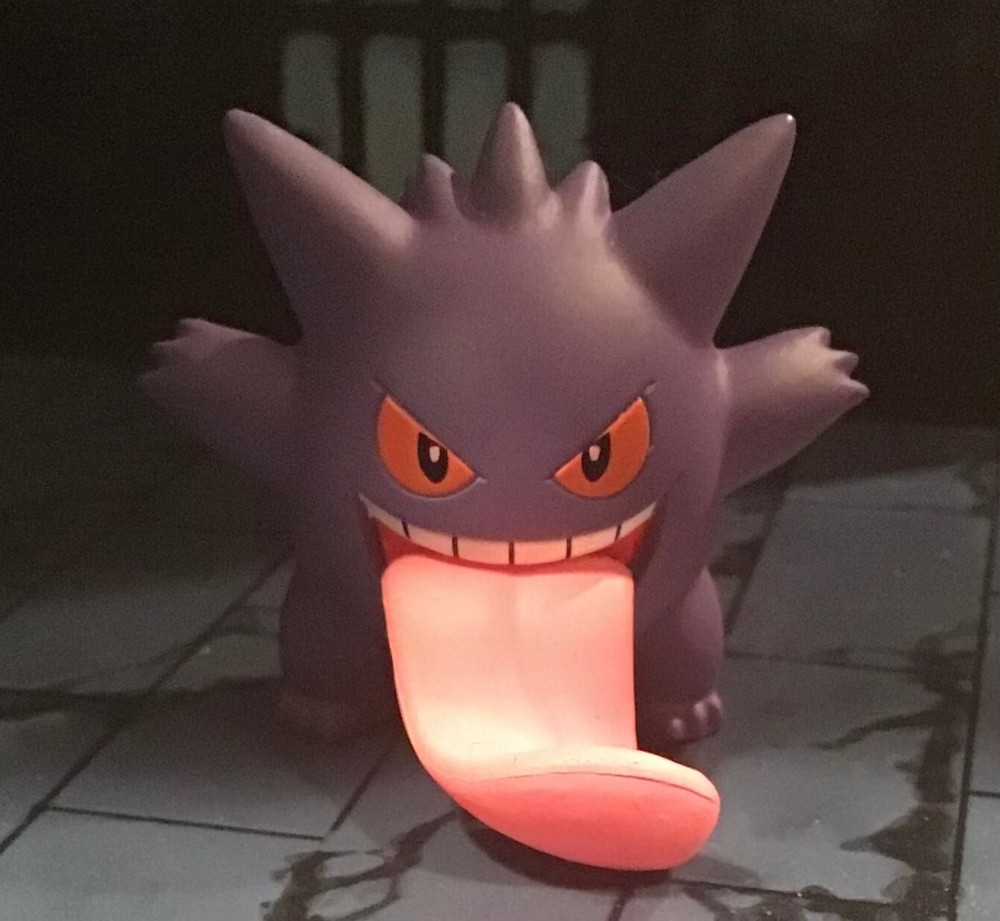 POKEMON GENGAR Takara Tomy Plastic Figure NINTENDO TOY