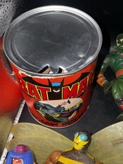 Lot Of Vintage Inhumanoids He-Man Power Rangers Figures + 1970’s Batman Puzzle
