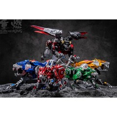 ReBorn-01 Beast King Painted Model with Metal Structure Giant Transform Combiner