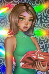 Dress To Impress *DLC CODE ONLY* 💚 NELLY 💚 Messaged ASAP – S3 DTI Doll