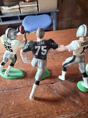 STARTING LINEUP SLU Oakland LA Raiders VTG Figure Lot Rare Jay Schroeder Helmets