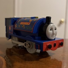 Thomas & Friends Hit Toy Trackmaster Sir Handel in Charge – *Working/Repaired*