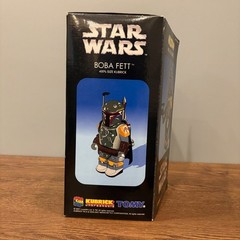 Star Wars Boba Fett 400% Size Kubrick Medicom Toy – Never Opened