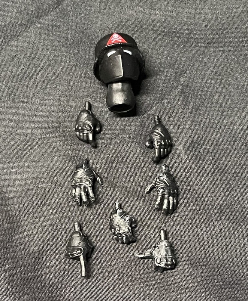 Operation Monster Force Sleepwalker Trooper Head and Hands Only 1/12 Figure