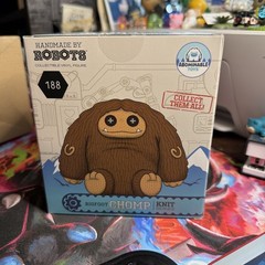 Handmade by Robots Abominable Toys Bigfoot Chomp #188 Knit Series LE 384 Units