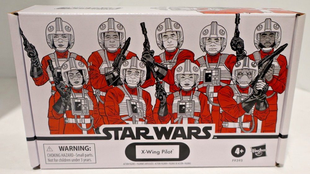 Star Wars Vintage Collection X-WING PILOT 3.75″ Hasbro Action Figure 4-Pack