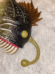 Chap Mei Deep Sea Anglerfish with Chomping Mouth Action Figure Fish Toy