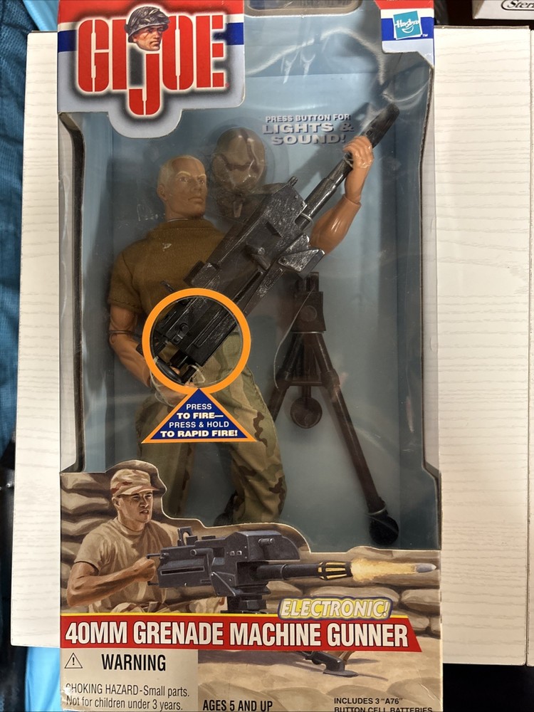 G.I. Joe 40MM Grenade Machine Gunner