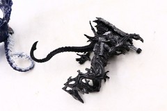1992 Kenner Aliens Winged Alien Queen & Alien Queen Action Figures Lot Of 2