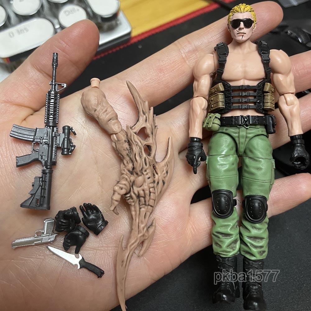 New Premium 1/18 Scale 3.75″ Man Army Soldier Action Figure Toy Xmas Gift