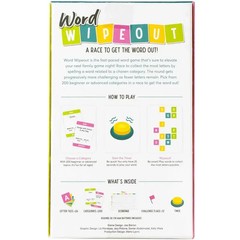 Word Wipeout – Party Word Card Game for Family, Adults, and Children (3-6 Playe