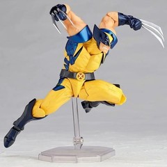 New Revoltech Yamaguchi Wolverine Deadpool Comic Version Action Figure Mode Gift