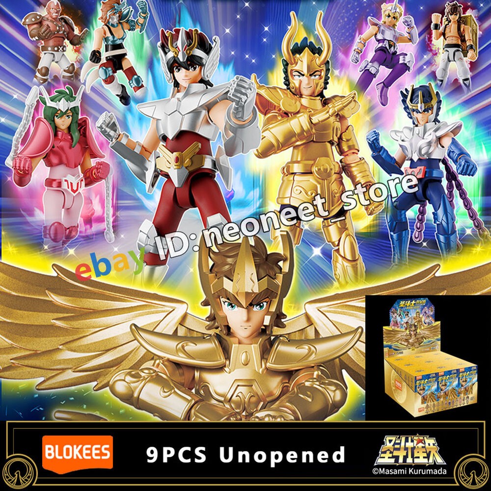 Andromeda Shun Saint Seiya 4″ Action Figure Cloth Model Kit Toy Blind Box Gift