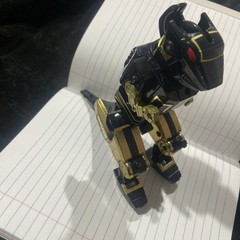 1993 Mighty Morphin Power Rangers Megazord Special Edition Black Gold Bandai Trx