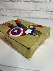 Toy Biz Famous Cover Series CAPTAIN AMERICA Plus Thor Lot Marvel Figure-1998 8in