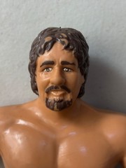 WWF LJN Wrestling Superstars Terry Funk Figure Hat Branding Iron Poster Card WWE