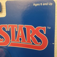 WWE LJN MATTEL SUPERSTARS ULTIMATE WARRIOR 8″ ACTION FIGURE BLUE CARD (LOOK PIC)