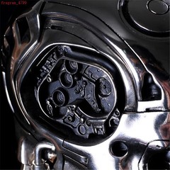The Terminator T2 Arnold T800 1:1 Life-size Bust Endoskeleton Resin Statue Model