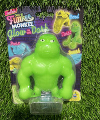 ORB Funkee Monkee Glow-in-the-Dark Green Monkey Action Figure, Ages 3+