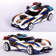 Tobot V Galaxy Detectives Sergeant Justice Captain Police Transforming Robot
