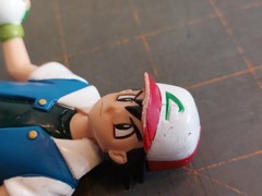 Pokemon Vintage Ash Ketchum Satoshi 5″ Action Figure by Tomy 1998 (Used)