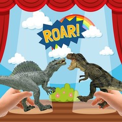 Gemini&Genius Tyrannosaurus Rex with Movable Jaw Dinosaur Roaring Trex Toys