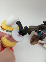 Vtg PVC Figures Smurfs, Pound Puppies, Disney Lot of 7 mixed