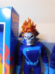 Mego 8″ Action Figure Custom Marvel Comics Johnny Blaze Ghost Rider 2Pack Boxed