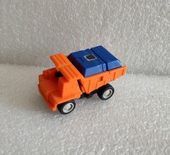 1987 TRANSFORMERS G1 THROTTLEBOTS LOT 6 CHASE FREEWAY GOLDBUG ROLLBAR WIDELOAD