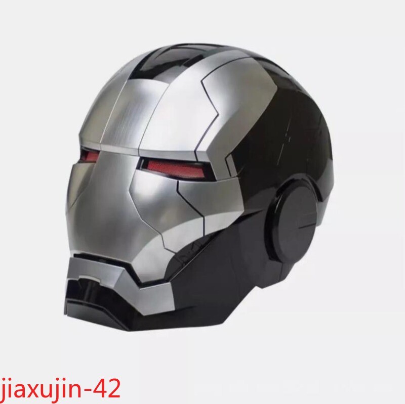 AUTOKING 1:1 Wearable JARVIS Voice Control Cosplay Iron Man MK5 Helmet Mask Gift