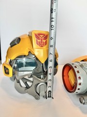 Hasbro 2008 Transformers Bumblebee Plasma Arm Cannon Blaster/Helmet(NOT COMPLETE