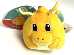 “Pokemon” Dragonite, Squishmallows Plush Clip New