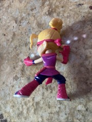 Ninja Kidz Clubz: TV Disaster Superhero Kids- Purple Girl Figure