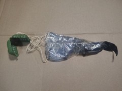 GI Joe 1990 Sky Patrol Altitude With Parachute Gun, Mortar Round, No Helmet