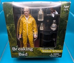 BREAKING BAD Walter White Los Pollos Hermanos 2013 Con Exclusive Mezco Figure