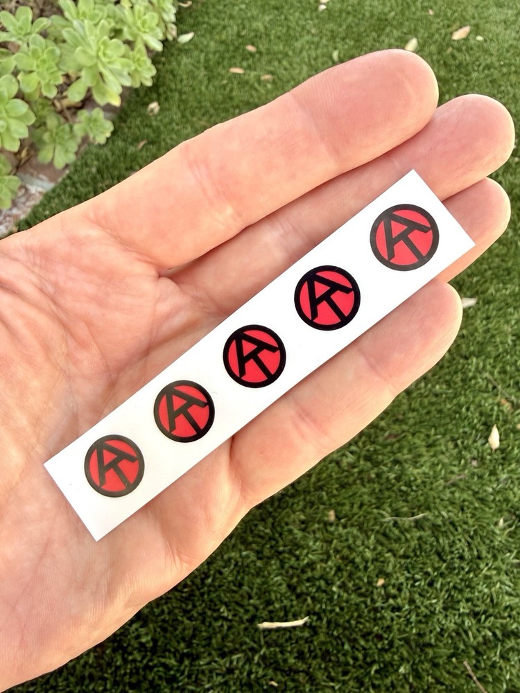 Vintage Gi Joe Reproduction AT chest logo stickers *set of 10* FREE SHIPPING