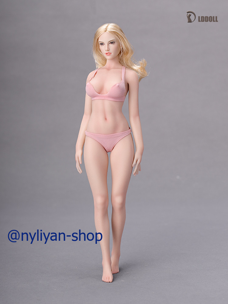 LDDOLL 29L 1/6 Female Finger Bone Seamless Silicone Body 12″Figure Fit KT Head