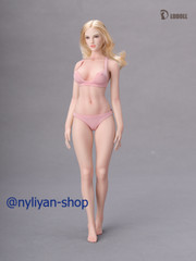 LDDOLL 29L 1/6 Female Finger Bone Seamless Silicone Body 12″Figure Fit KT Head