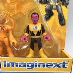 Imaginext Cheetah And Sinestro Figure Set Ultra Rare 2015 New Box Damage Sale