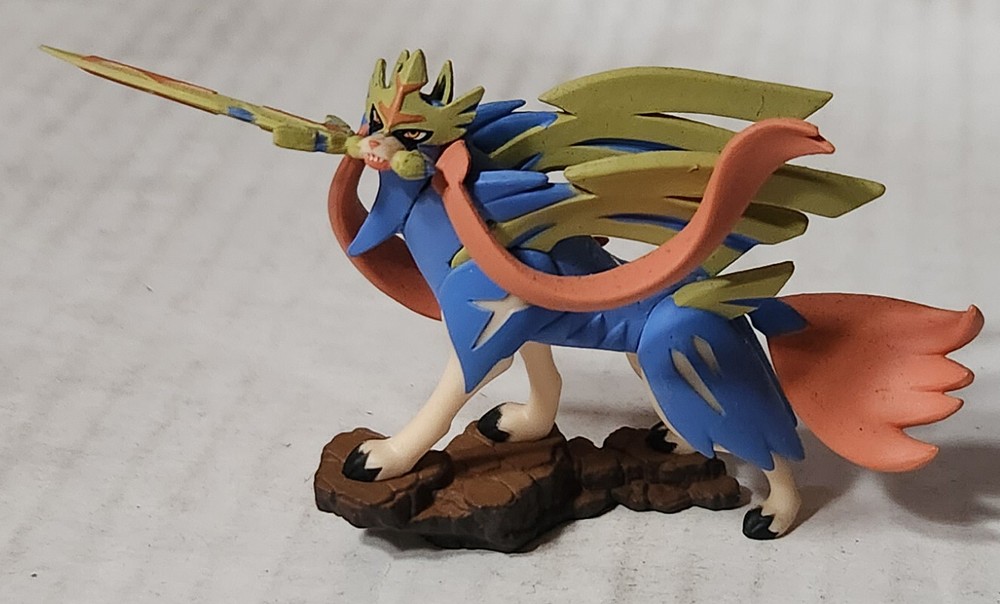 2023 POKEMON OFFICIALLY LICENSED 3″ ZACIAN FIGURE FROM CROWN ZENITH