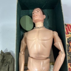 G.I. Joe Action Soldier 1964 Hasbro 7500 Original With Access & Original Box #ML