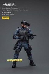 JOYTOY JT1514 1:18 Army Builder Promotion Pack Figure 32 Assault Team Member Toy