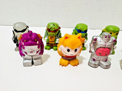 Lot of 10 TMNT Pencil Eraser Toppers Lot