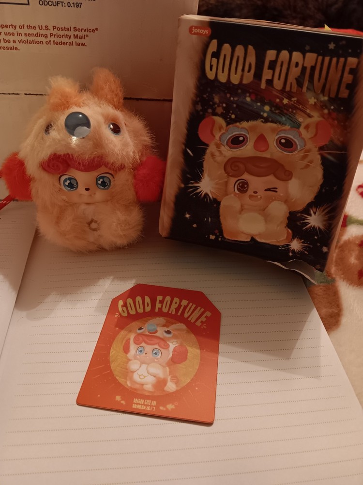 JoToys. Q. Kid Good Fortune Series PVC Plush Opened Blind Box