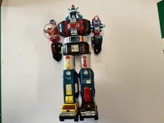 VINTAGE 1982 Bandai VOLTRON 1 DAIRUGGER 15 INCH VEHICLE FORCE TEAM NEAR COMPLETE